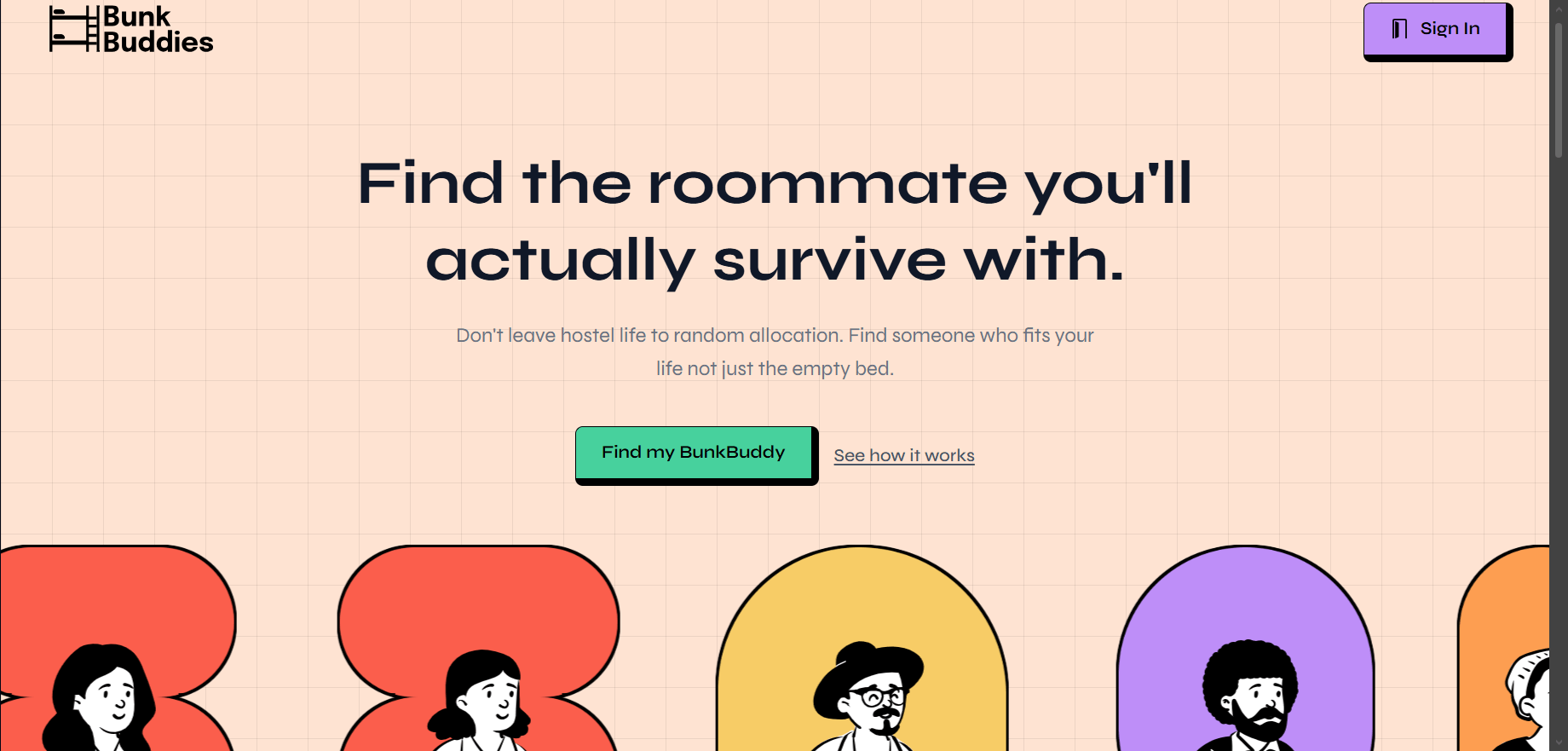 BunkBuddies – University Roommate Matching Platform